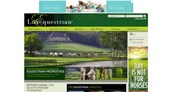 Desktop Screenshot of luxequestrian.com